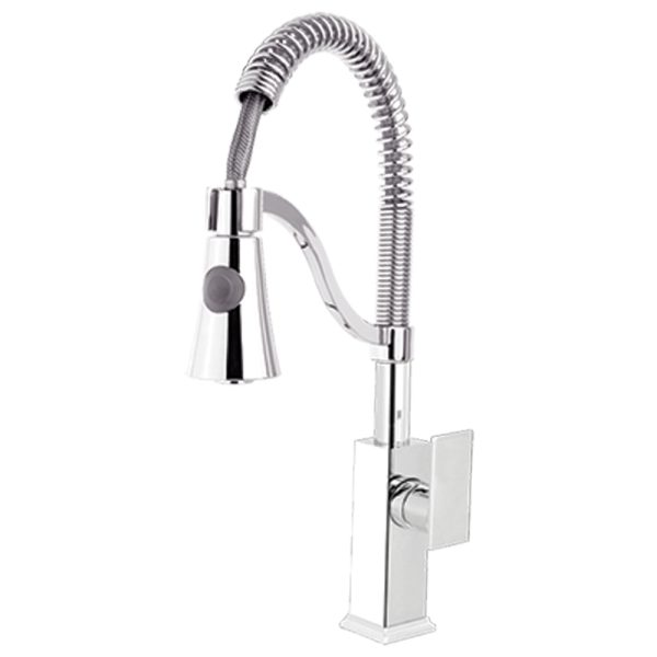 شیر ظرفشویی فنری فلت